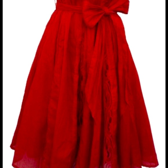 Anthropologie Intermission Red Dress - Picture 4 of 6